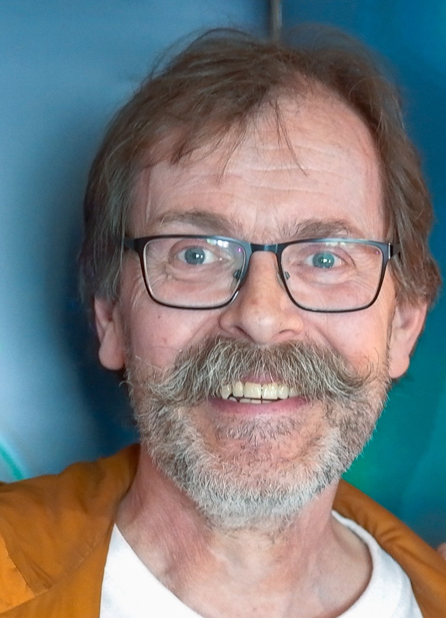 Portrett av Roy, del av vertskapet på Livland Gård